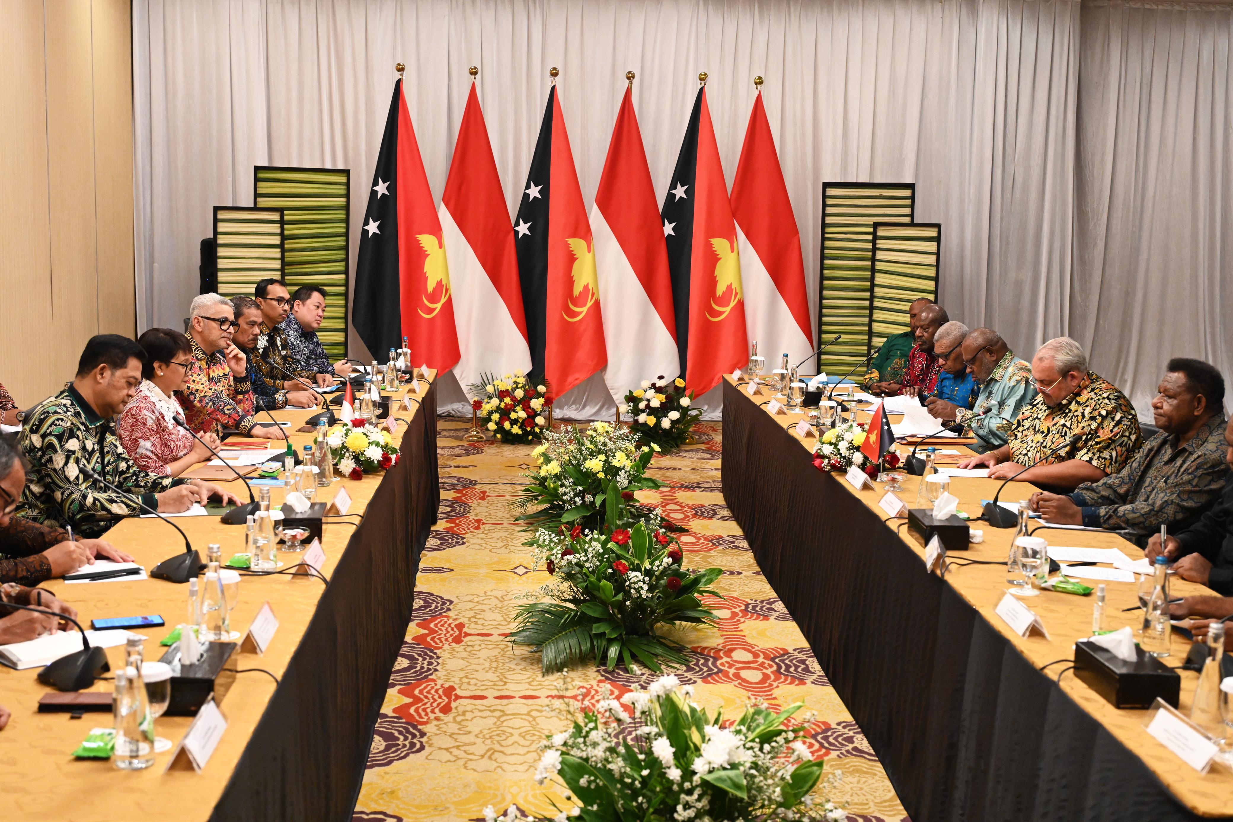 Perkuat Hubungan Bilateral dengan Papua Nugini, Menlu RI Dorong Kerja Sama Pembangunan