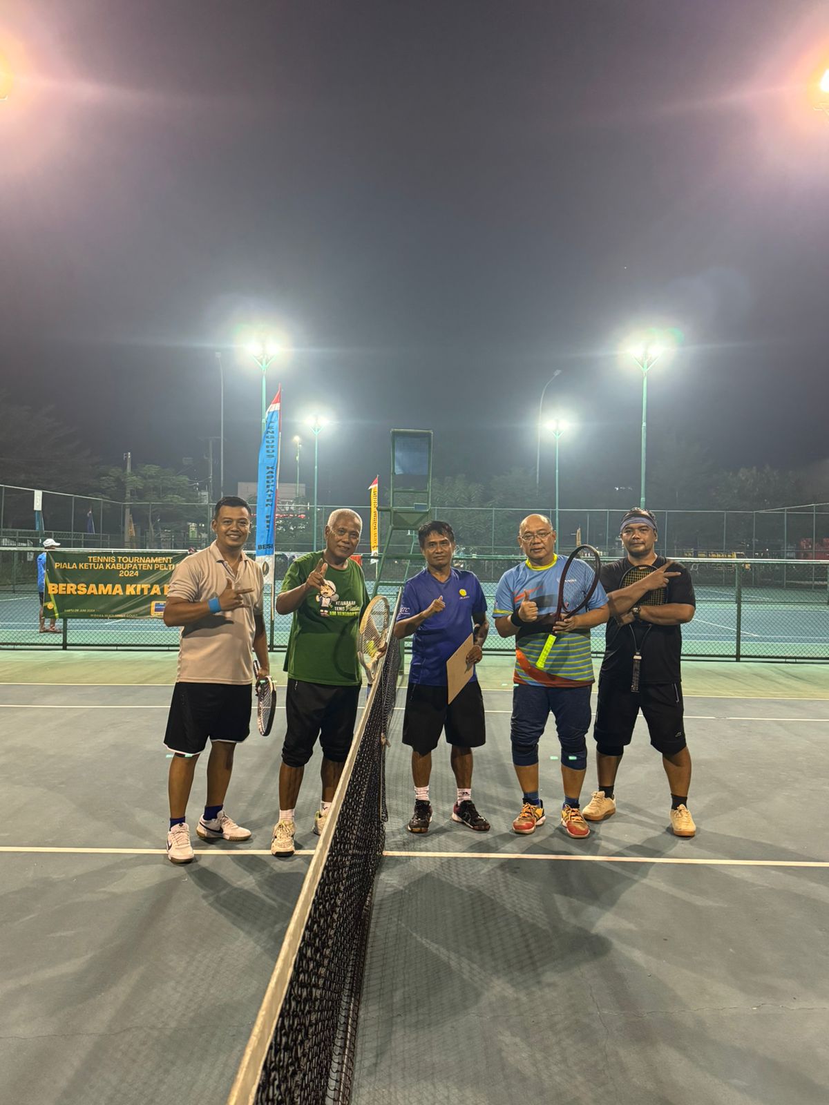 Narkim-Harjito Juara, Ketua Pelti Semangati Bekasi Cetak Banyak Bibit Tenis Profesional