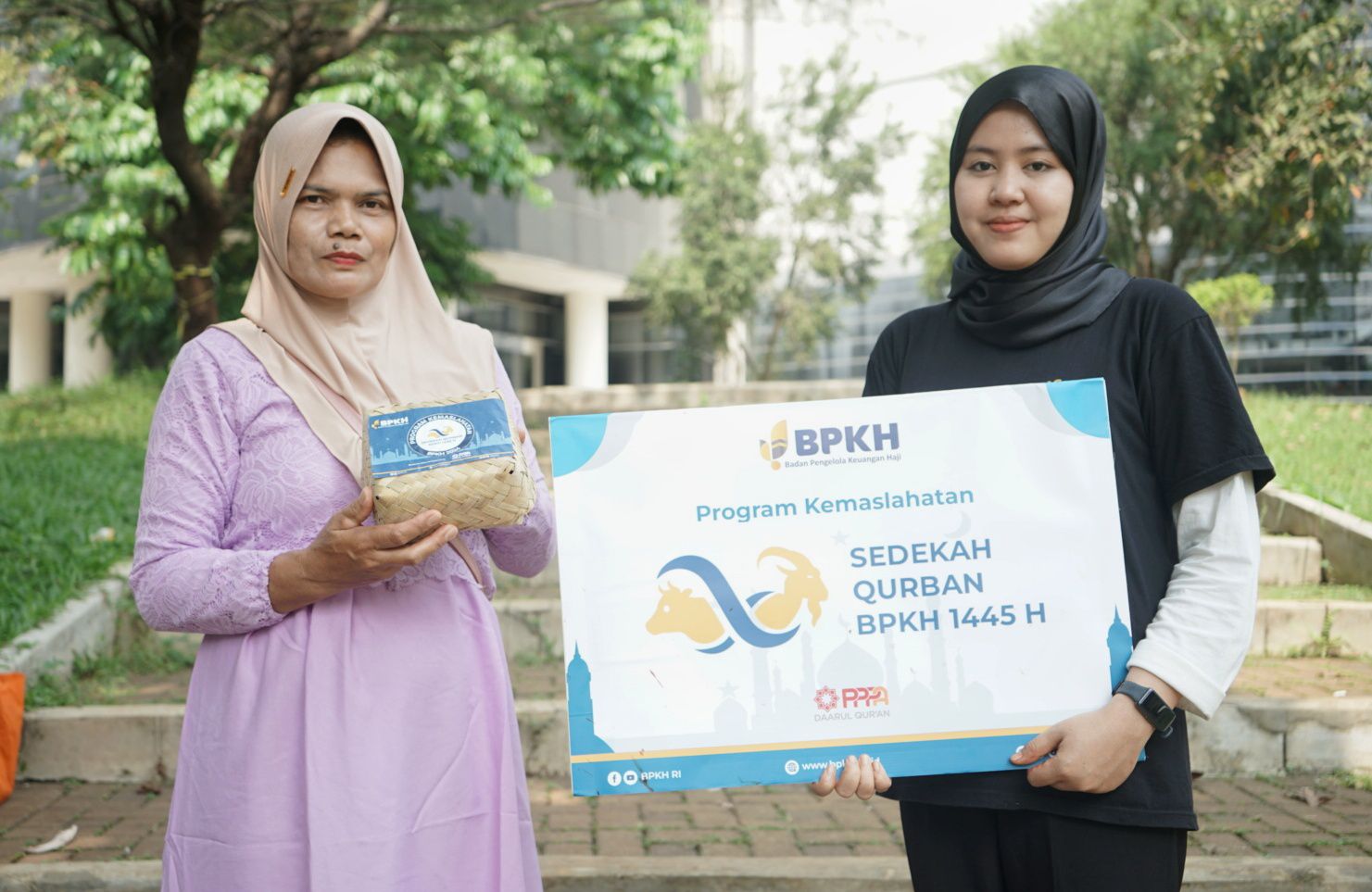 Daqu PPPA Salurkan Daging Qurban Sampai Daerah Terpencil