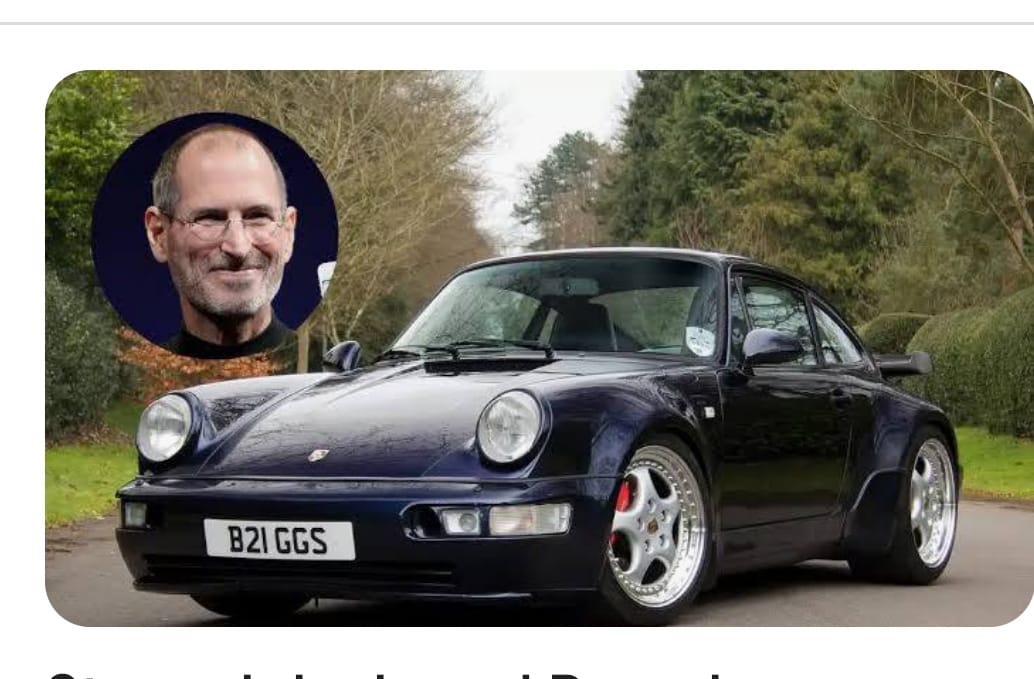 Steve Jobs sangat menyukai mobil Porsche, Sampai Karyawan Berprestasi Pun Dihadiahi Porsche