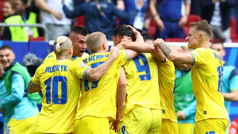 Euro 2024: Ukraina Membalikkan Keadaan, Kalahkan Slovakia 2-1