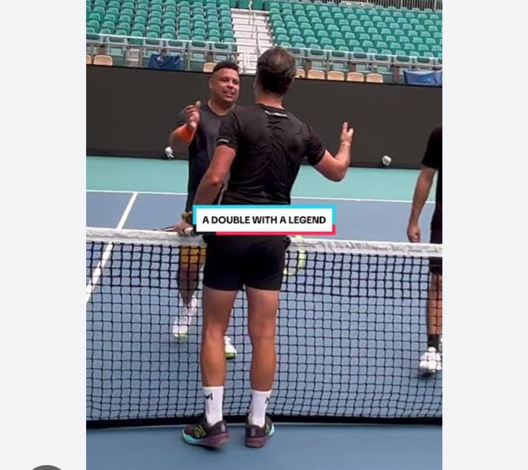 Ronaldo Makin Cinta Tennis Dibandingkan Bola, Rutin Berlatih dengan Biaya Mahal