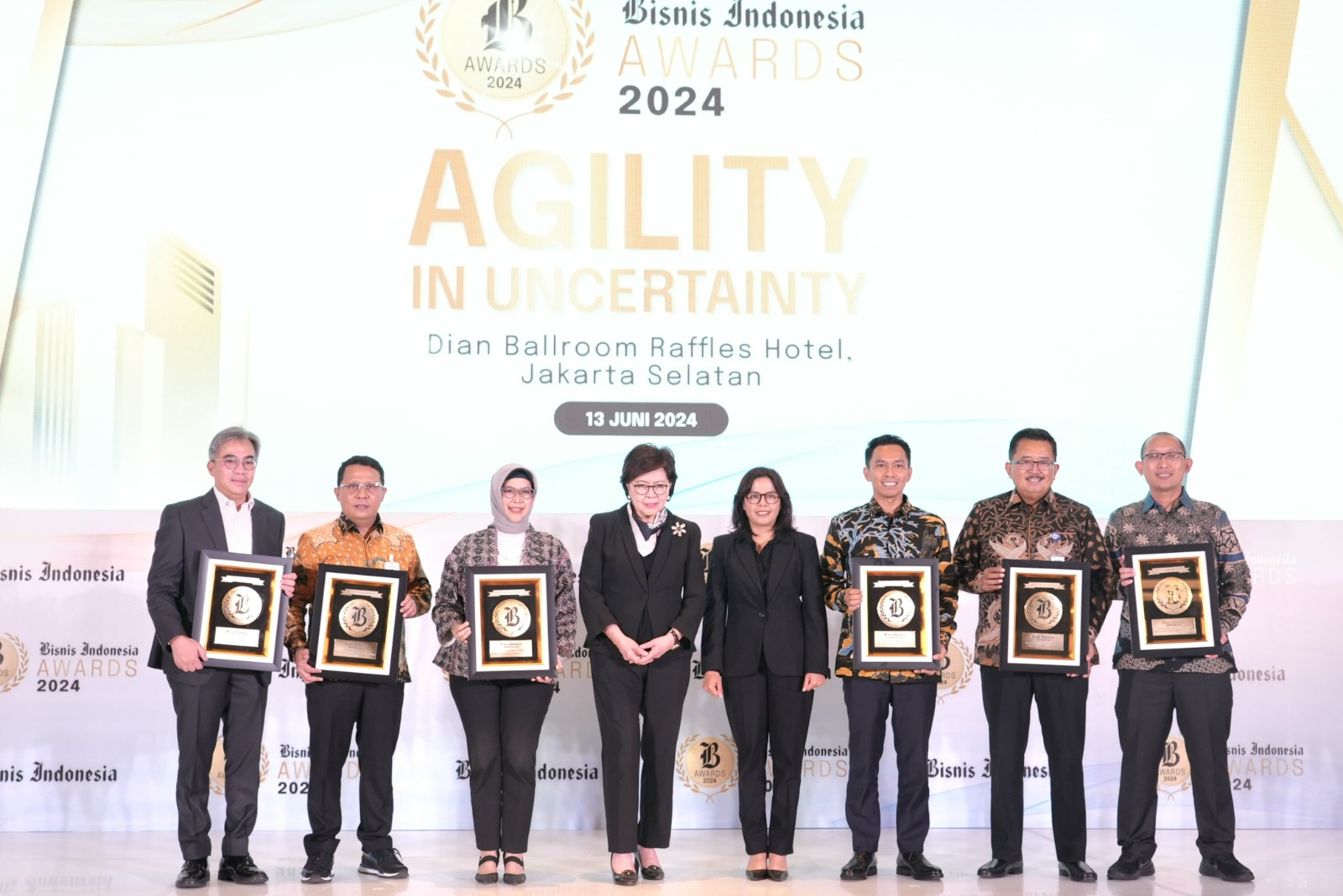 BRI Dinobatkan Sebagai Bank Persero Dengan Kinerja Terbaik Pada Penghargaan Bisnis Indonesia Award (BIA) 2024