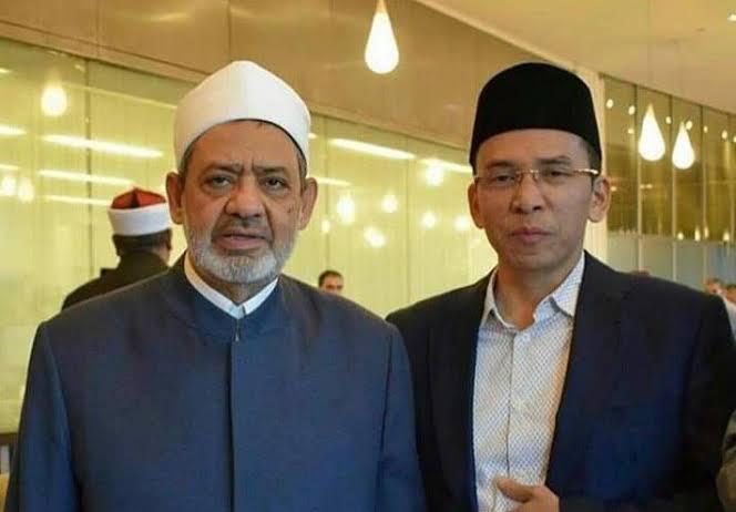 Kunjungan Grand Syeikh Al-Azhar Ketua Majelis Hukama Muslimin ke Indonesia Jadi Trending Topic