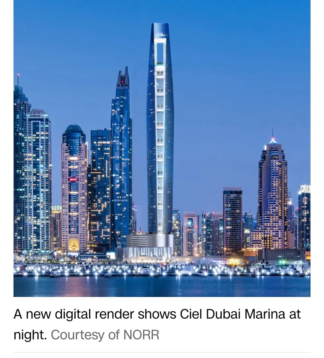Yahya Jan, Arsitek Yang Sukses Bikin Gedung Tinggi di Dunia, Kini Bangun Hotel Tertinggi di Dunia, Ciel Dubai Marina