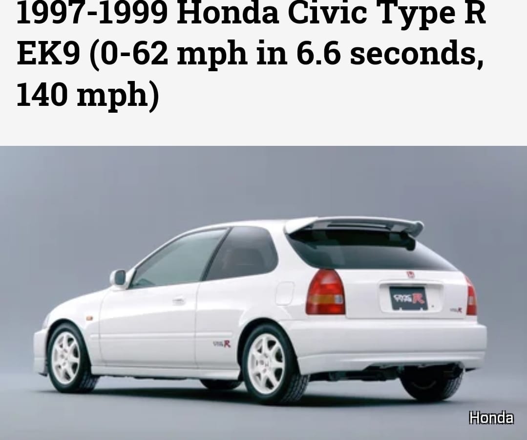 Honda Civic Tipe R, Dari Generasi ke Generasi