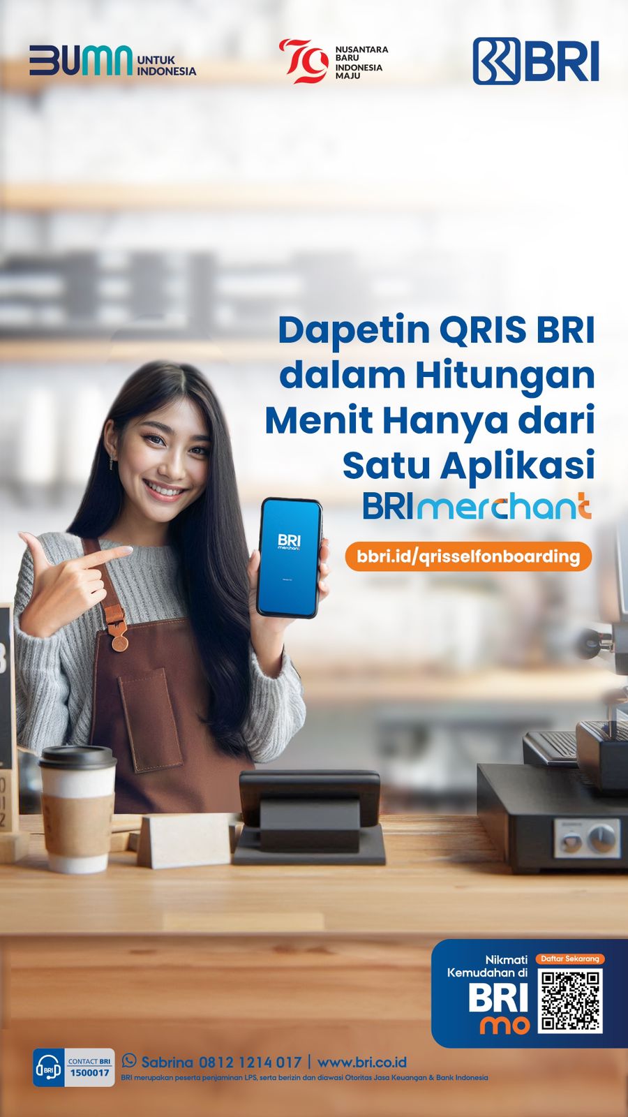 Enggak Pakai Ribet! Begini Cara Buat QRIS melalui Aplikasi BRImerchant