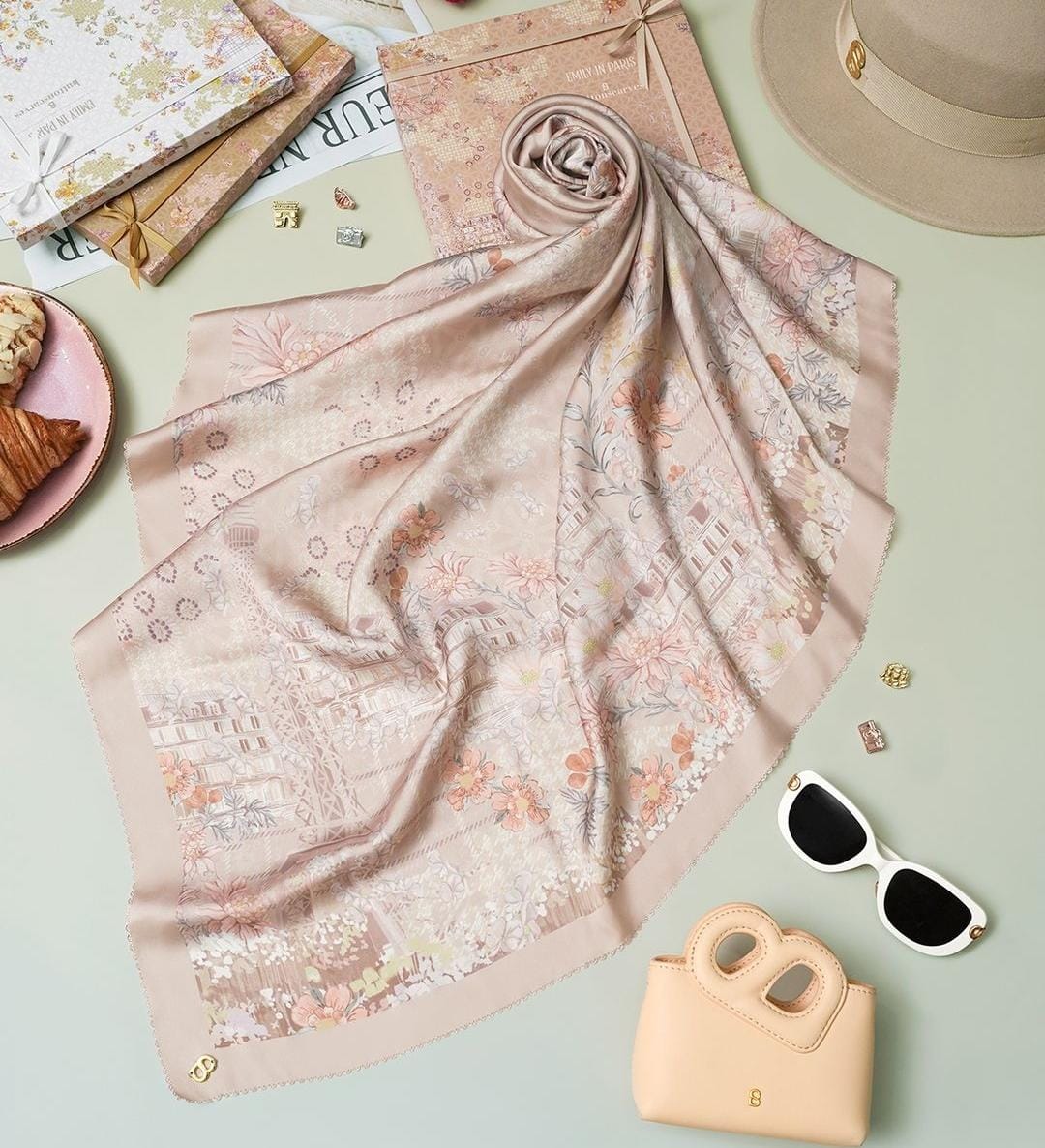 Buttonscarves Rilis Koleksi Scarf Terbaru, Terinspirasi dari Serial Popular Emily in Paris