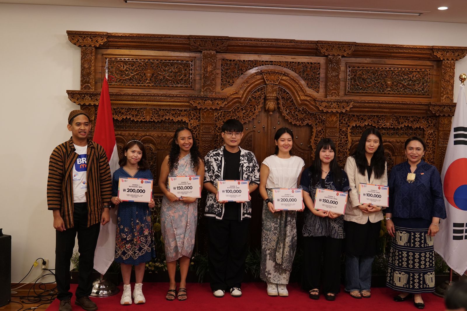 Perkuat Jaringan di Korea Selatan, BRI Rayakan HUT ke-79 RI Bersama Diaspora