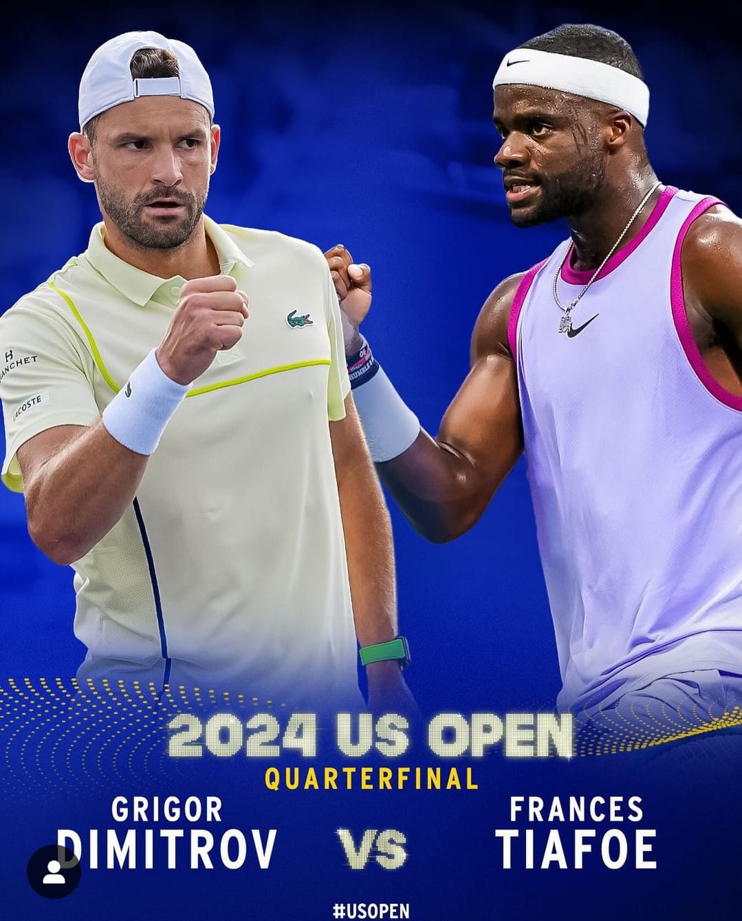 Sukses Singkirkan Popyrin dari US Open, Tiafoe Bertemu Dimitrov di Perempat Final