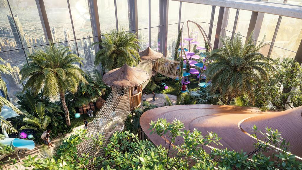 Dubai Bikin Sensasi, Bangun Gedung Pencakar Langit Yang Bakal Pecahkan Rekor Dunia Dengan Biaya 24 Triliun Lebih, Ada Hutan dan Hujan