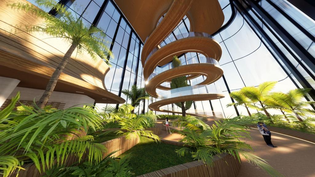 Dubai Bikin Sensasi, Bangun Gedung Pencakar Langit Yang Bakal Pecahkan Rekor Dunia Dengan Biaya 24 Triliun Lebih, Ada Hutan dan Hujan
