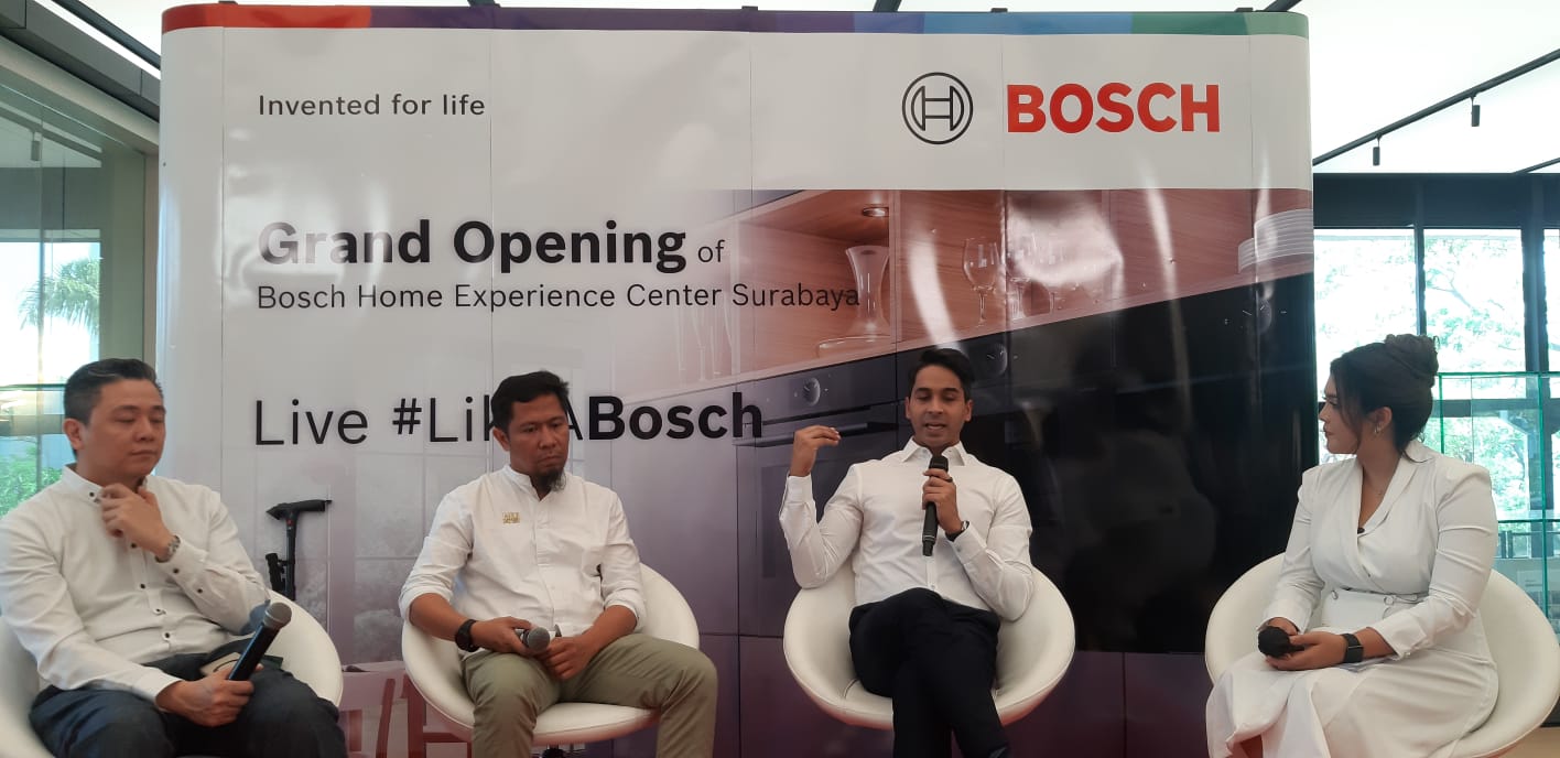 Bosch Home Experience Center Surabaya Tawarkan Peralatan Rumah Tangga Multifungsi dan Estetik