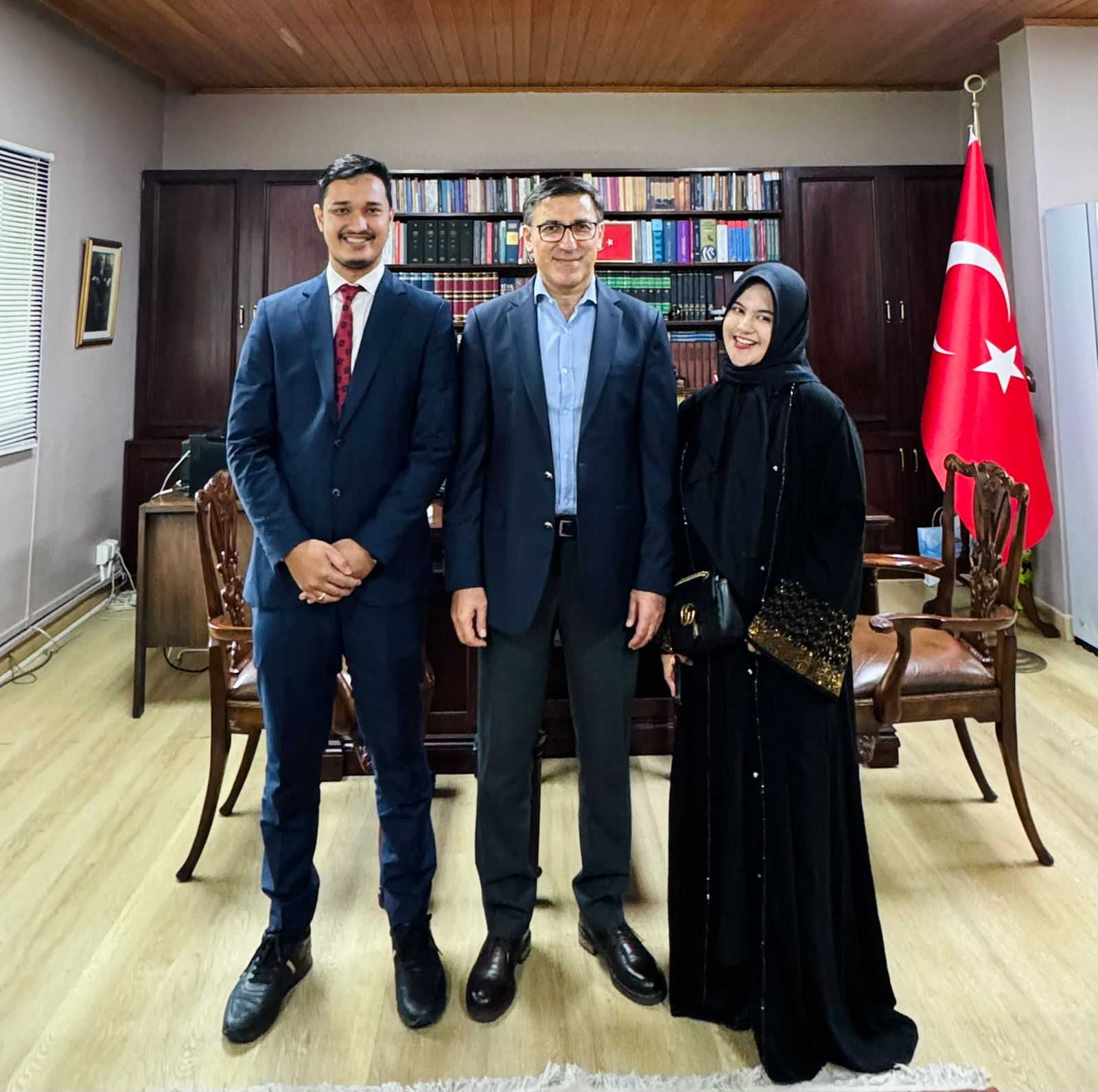 Dubes Turky Talip Kucuckan Bersahabat Dekat dengan CEO Klinik Taksim Medika dan CEO RS Ridhoka Salma