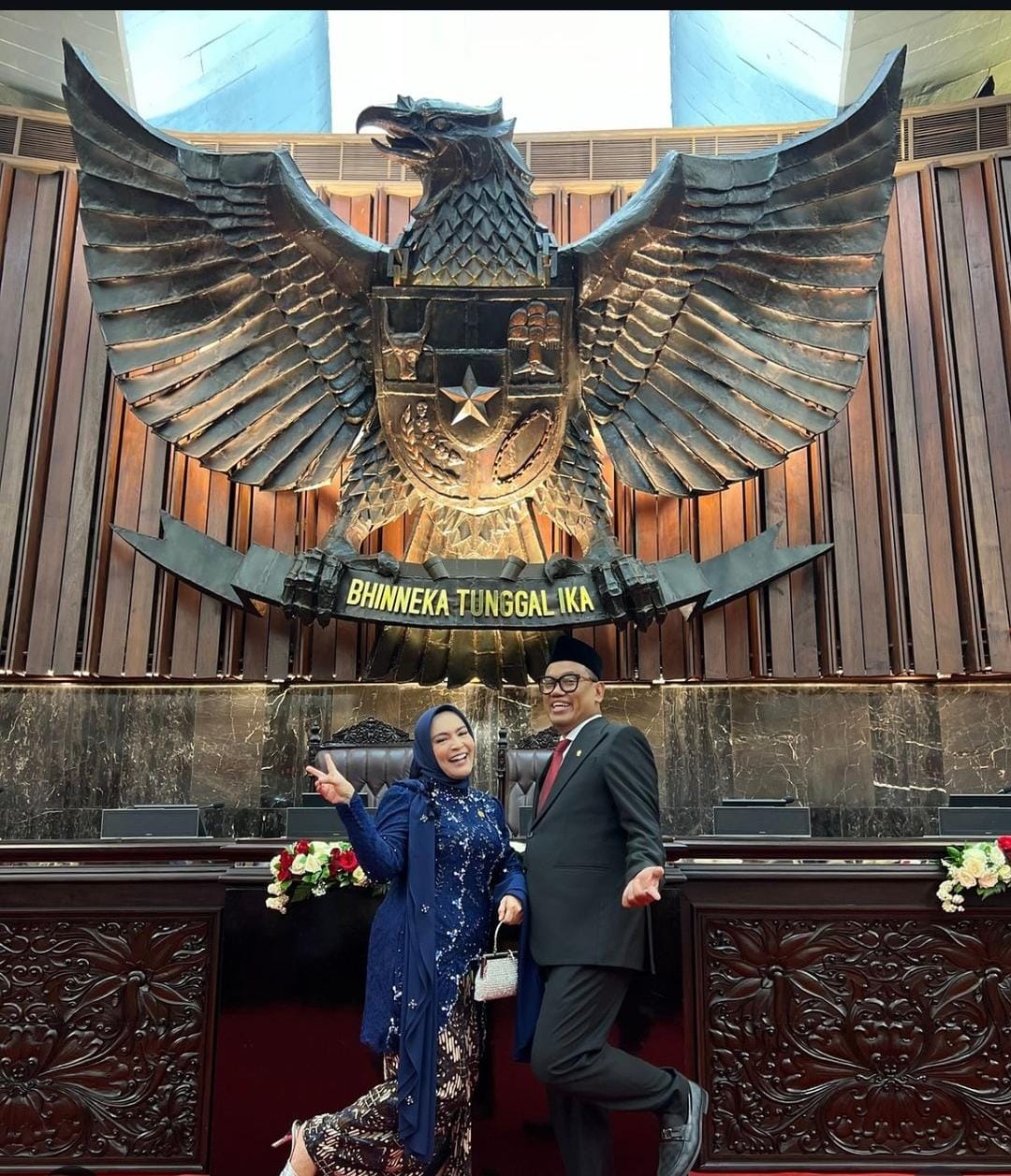 3 Pasangan Artis Ini Resmi Jadi Anggota DPR, DPD dan DPRD, Momen Pelantikan Bak Kumpul Keluarga