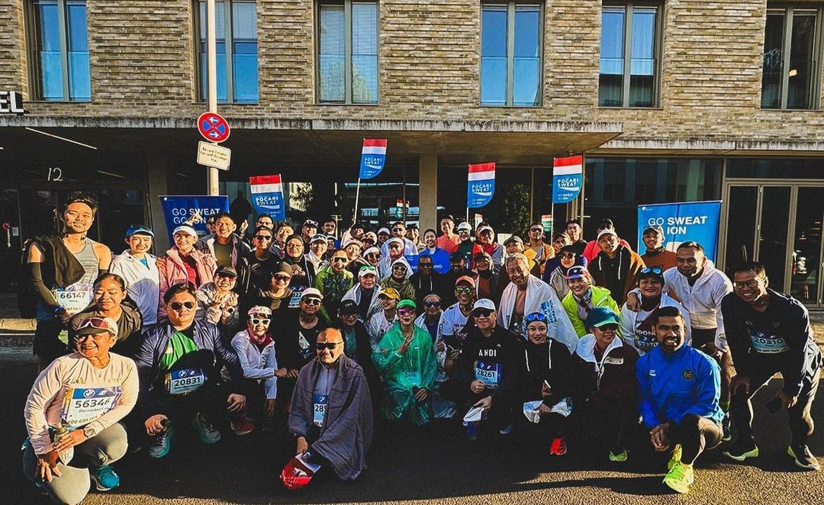 855 Pelari Indonesia Ikut Berlin Marathon, dari Menteri hingga Selebritis Indonesia