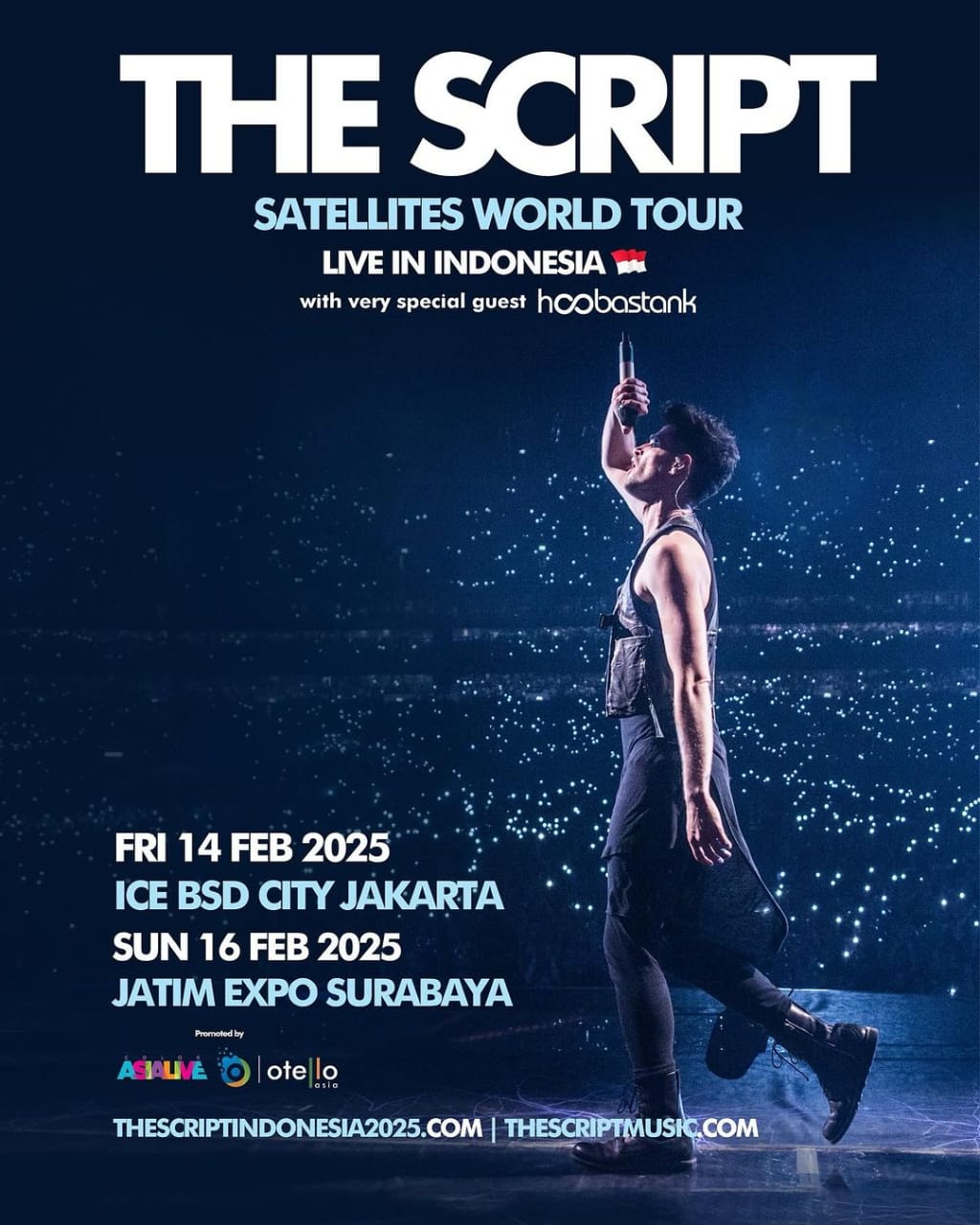 The Script dan Hoobastank Gelar Konser di Jakarta dan Surabaya