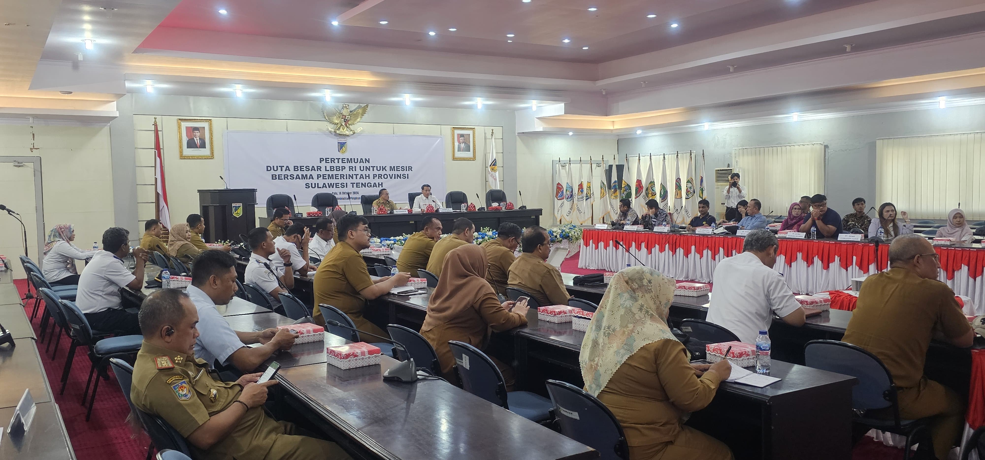 Dubes RI di Mesir Berada di Sulteng,  Bahas Peningkatan Perdagangan Dua Negara Muslim