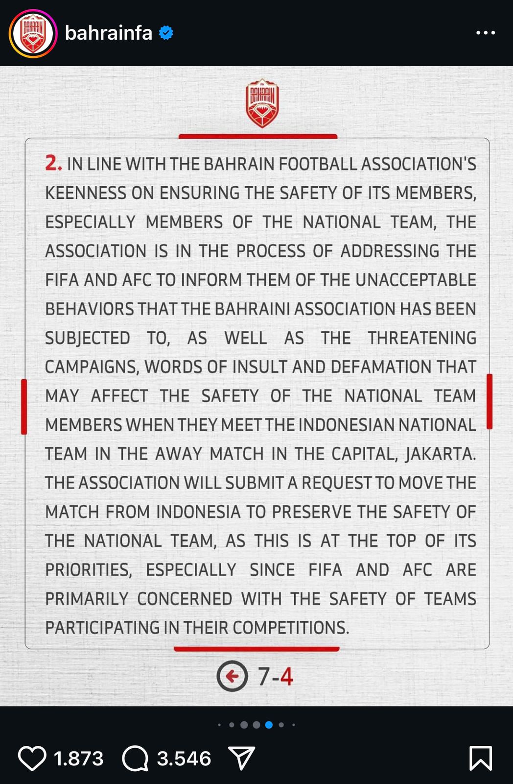 Diteror Fans Indonesia, Timnas Bahrain Ngotot Minta Laga Kualifikasi Piala Dunia Dipindah dari GBK