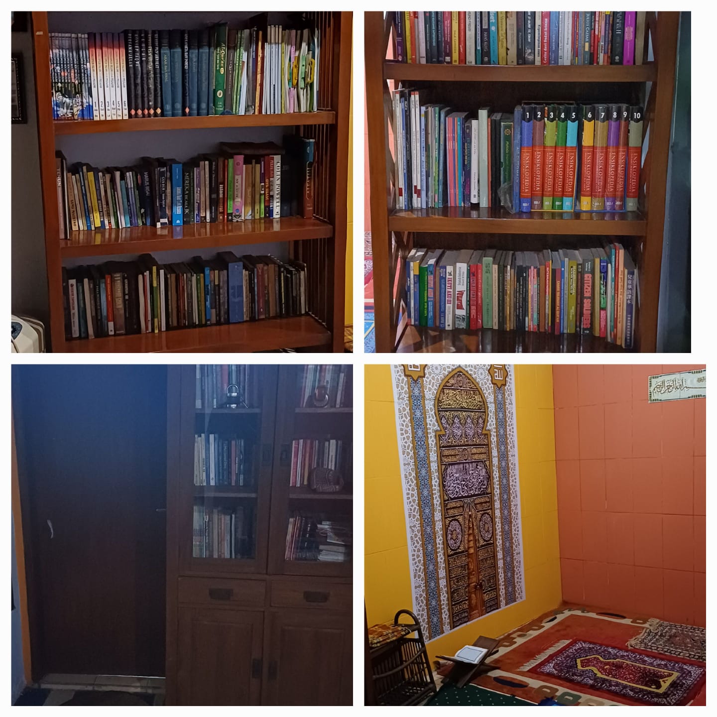 Mihrab Bikin Suasana Rumah Terpancar Warna Spiritual dan Pengingat Sholat