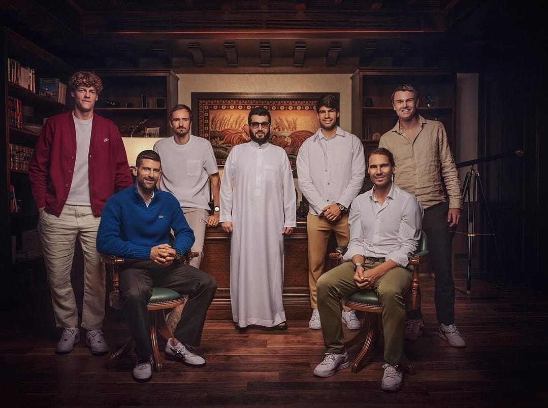 Jannik Sinner Juara Six Kings Slam di Riyadh Bawa Pulang 96 Miliar, Alcaraz, Djokovic, Nadal Masing Masing Dapat 24 Miliar