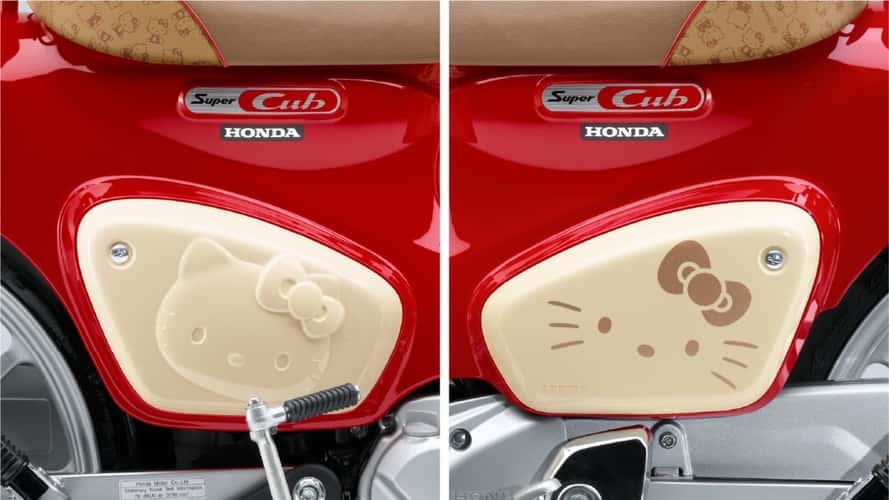 Menggemaskan! Honda Super Cub Edisi Hello Kitty 50th Anniversary Resmi Meluncur, Desainnya Bikin Jatuh Hati