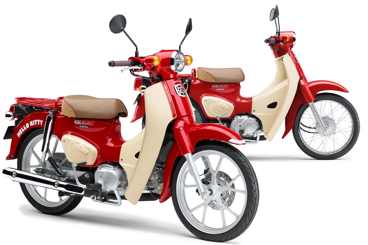 Menggemaskan! Honda Super Cub Edisi Hello Kitty 50th Anniversary Resmi Meluncur, Desainnya Bikin Jatuh Hati