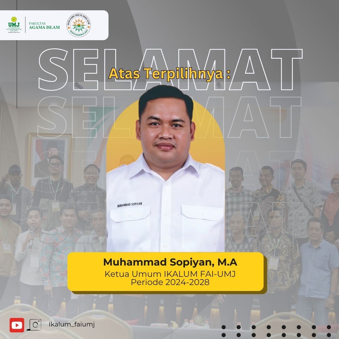 Resmi! Sopiyan Pimpin IKALUM FAI UMJ, Program Magang & Mentoring Jadi Fokus Utama