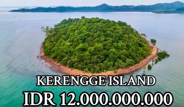 Heboh Pulau di Selat Malaka Dijual Rp12 Miliar, Netizen: Terlalu Murah