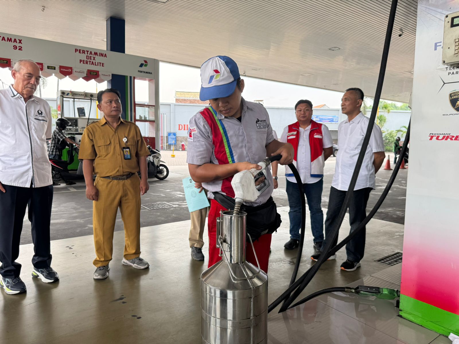 Jelang Nataru, Pertamina Inspeksi Takaran hingga Simulasi Emergency Response Lembaga Penyalur BBM LPG
