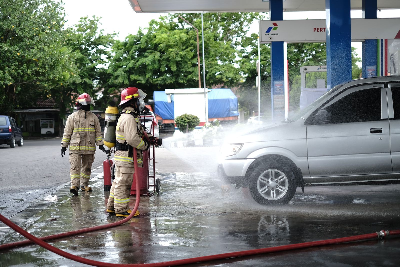 Jelang Nataru, Pertamina Inspeksi Takaran hingga Simulasi Emergency Response Lembaga Penyalur BBM LPG