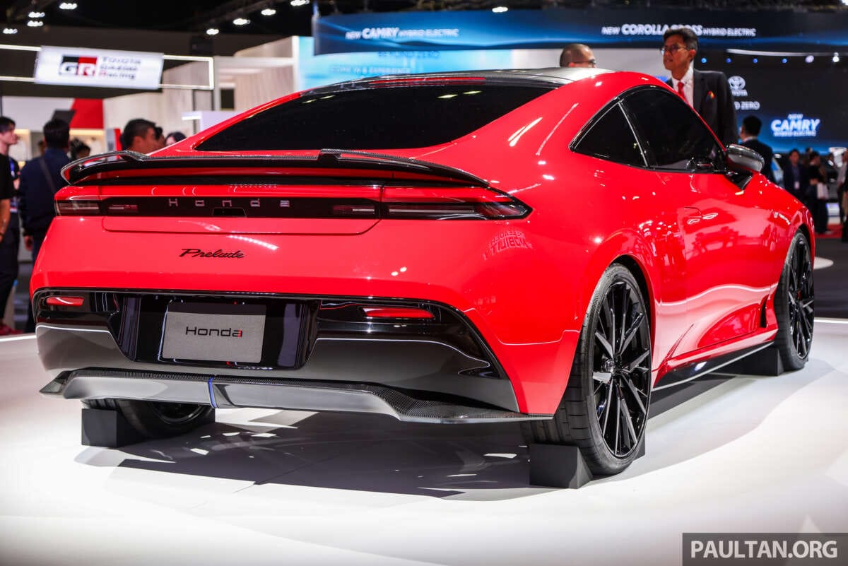 Honda Merah Prelude Konsep Paling Menonjol di KLIMS