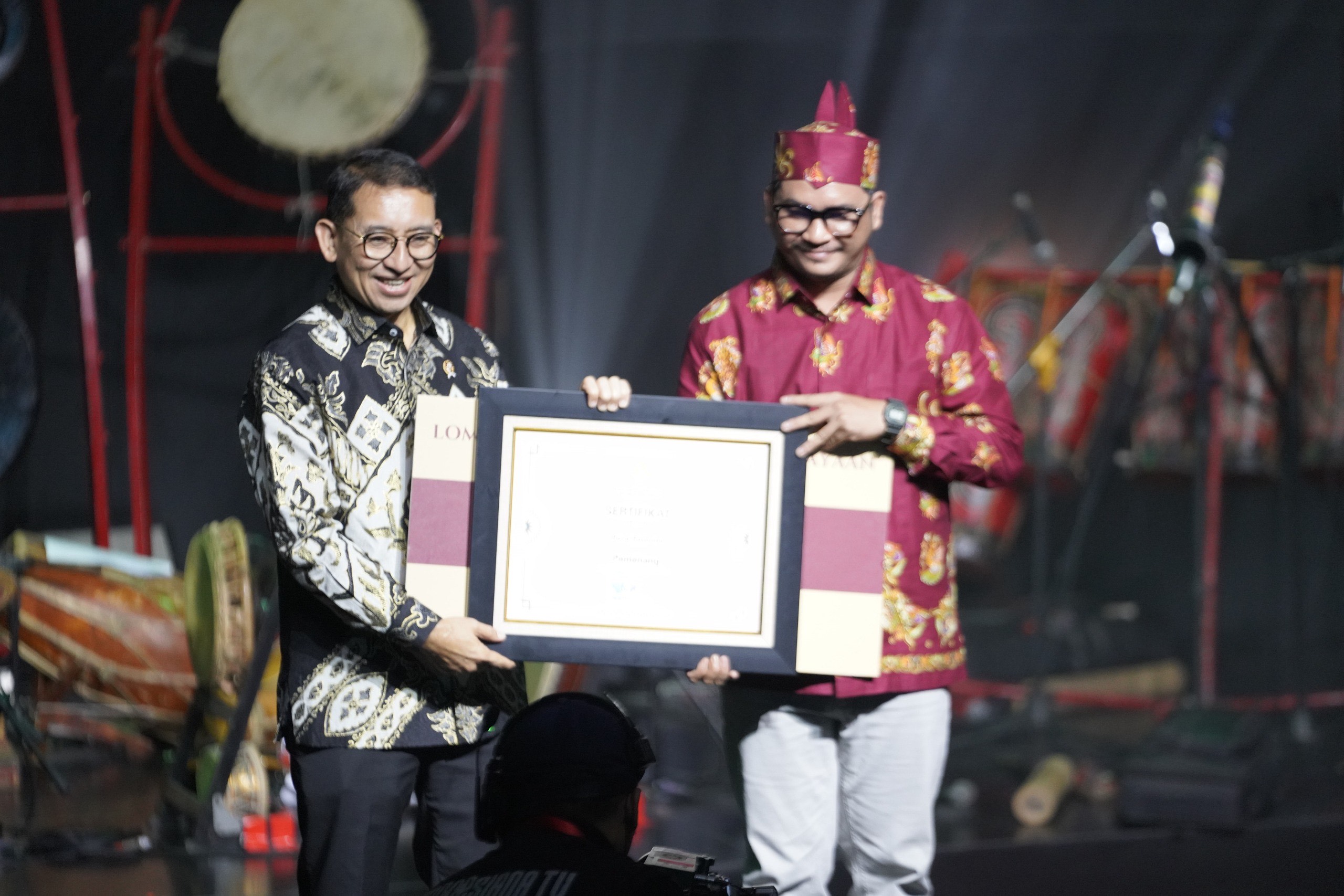 Menteri Fadli Zon Resmikan Logo Baru Kementerian Kebudayaan