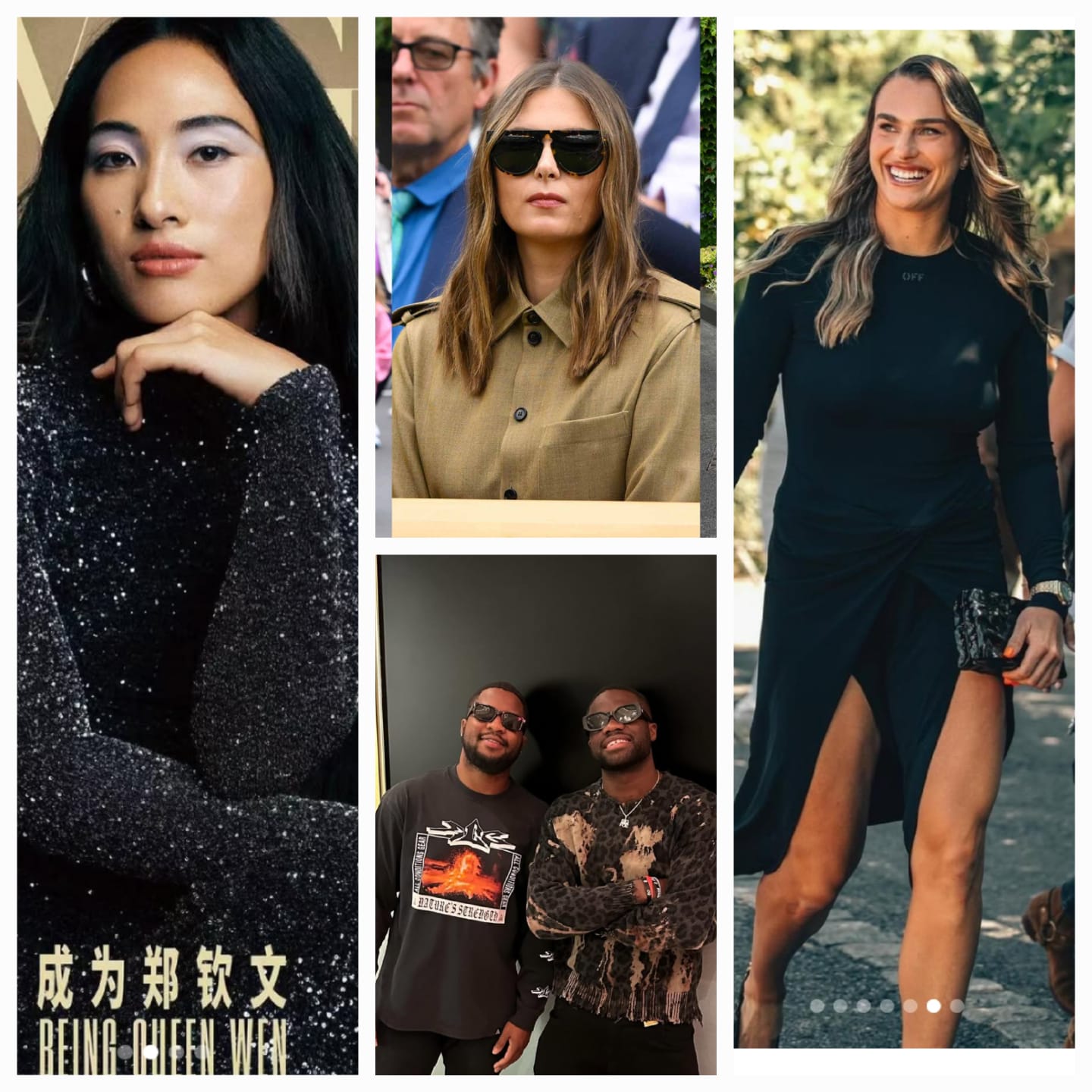 Bagaimana Petenis Papan Atas Bergaya Dari Lapangan Hingga Berlenggak Lenggok di Jalanan?