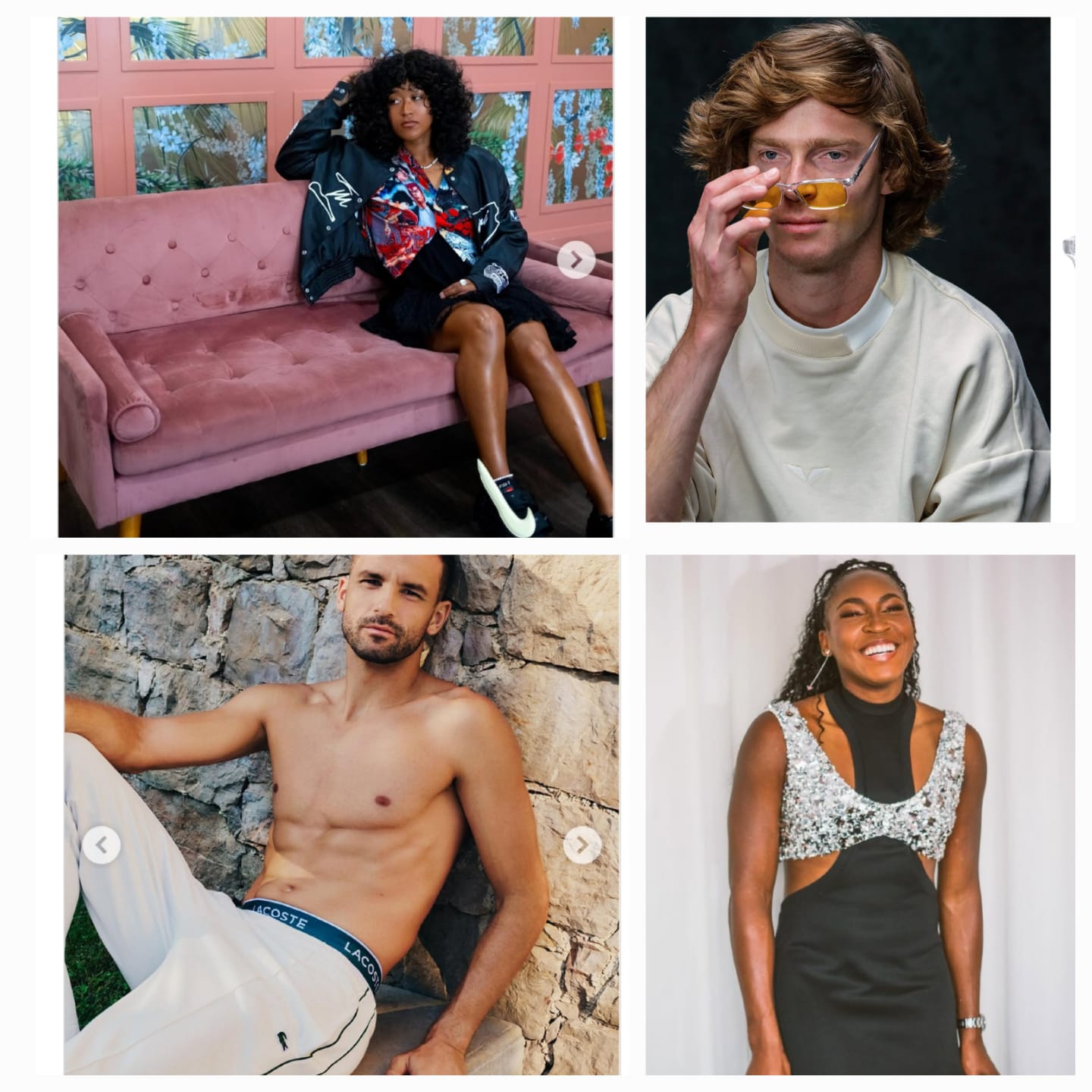 Bagaimana Petenis Papan Atas Bergaya Dari Lapangan Hingga Berlenggak Lenggok di Jalanan?