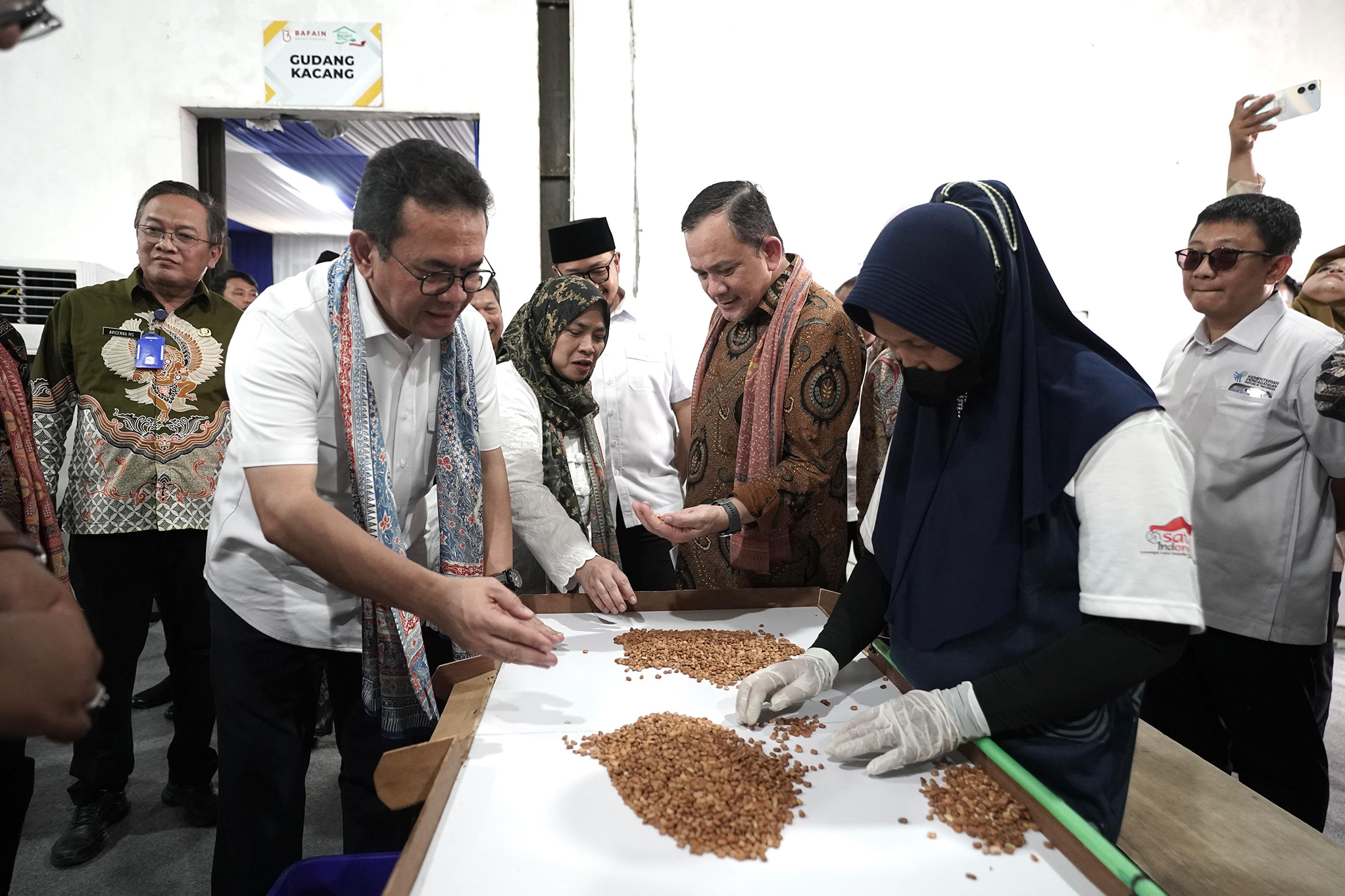 Indonesia Mulai Ekspor Perdana Kacang dan Hasil Laut ke Belanda Senilai Rp2,5 M