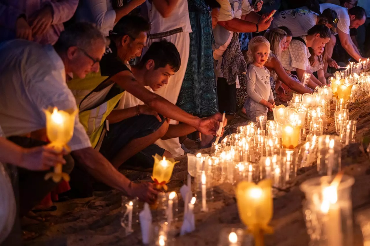 Ribuan Orang Berkabung Bersama Peringati 20 Tahun Tsunami Aceh, Thailand, India dan Srilanka