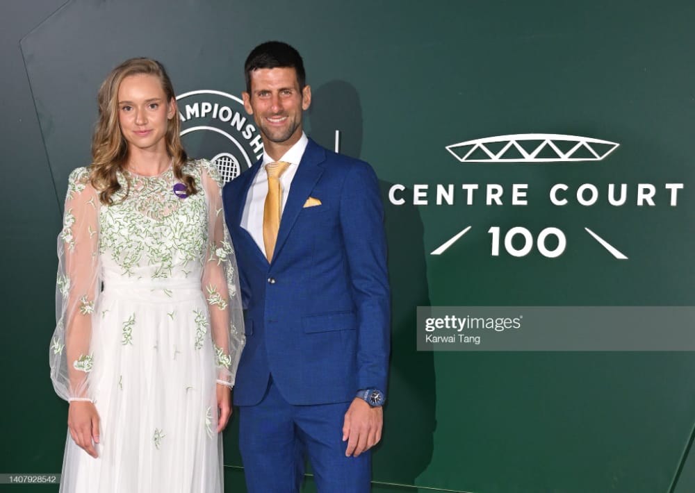 Djokovic Diam Diam Suka Nonton Elena Rybakina Saat Latihan Tenis, Suka Gaya Mainnya dan Pribadinya
