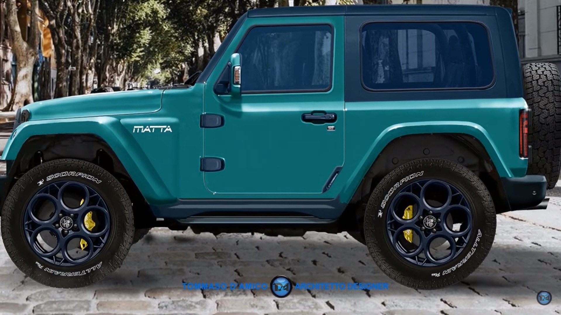Penampakan Alfa Romeo Matta Terbaru 2025: Saingan Jeep Wrangler dari Italia dengan Desain Memukau