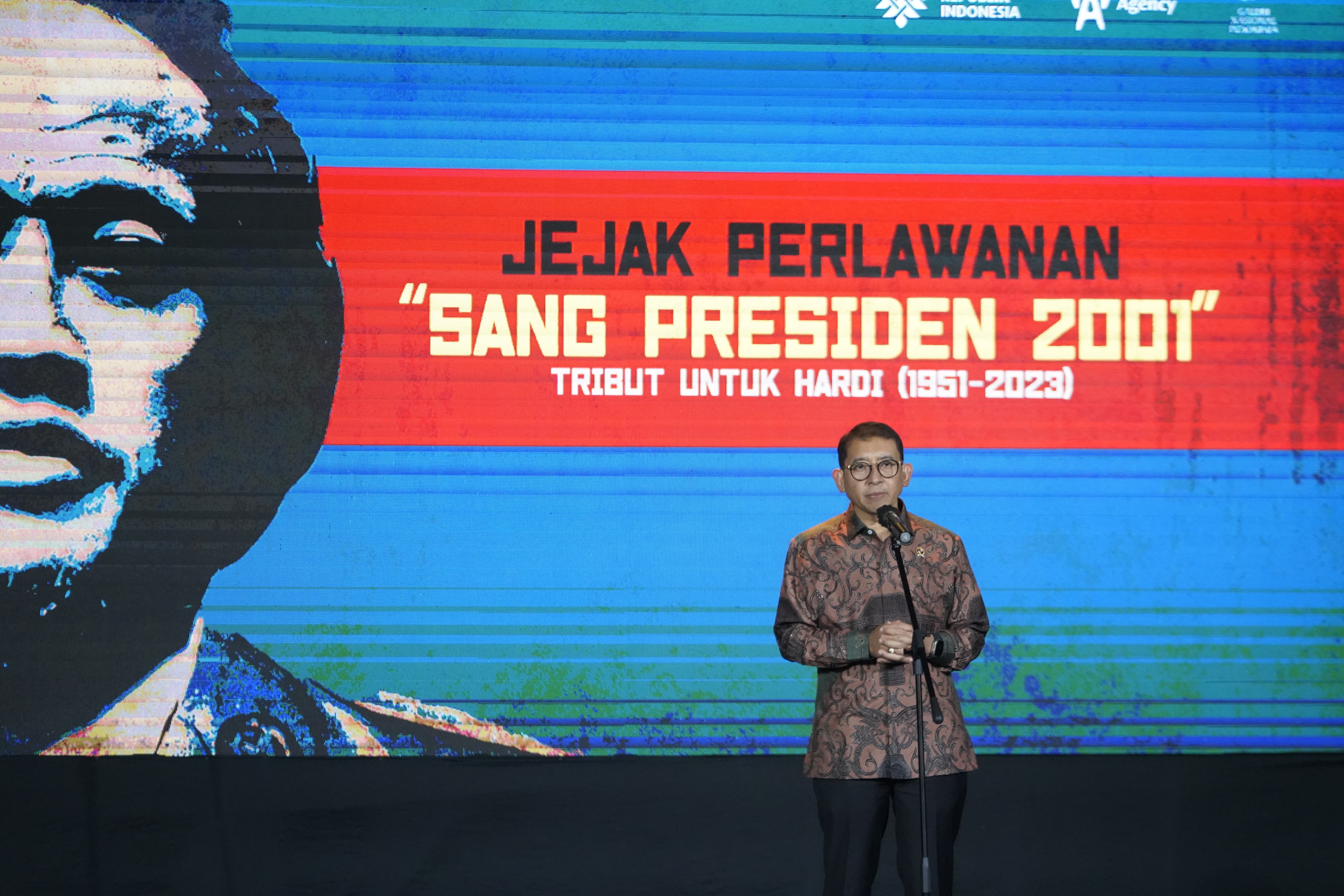 Kementerian Kebudayaan Gelar Pameran Jejak Perlawanan “Sang Presiden 2001” Tribut untuk Hardi