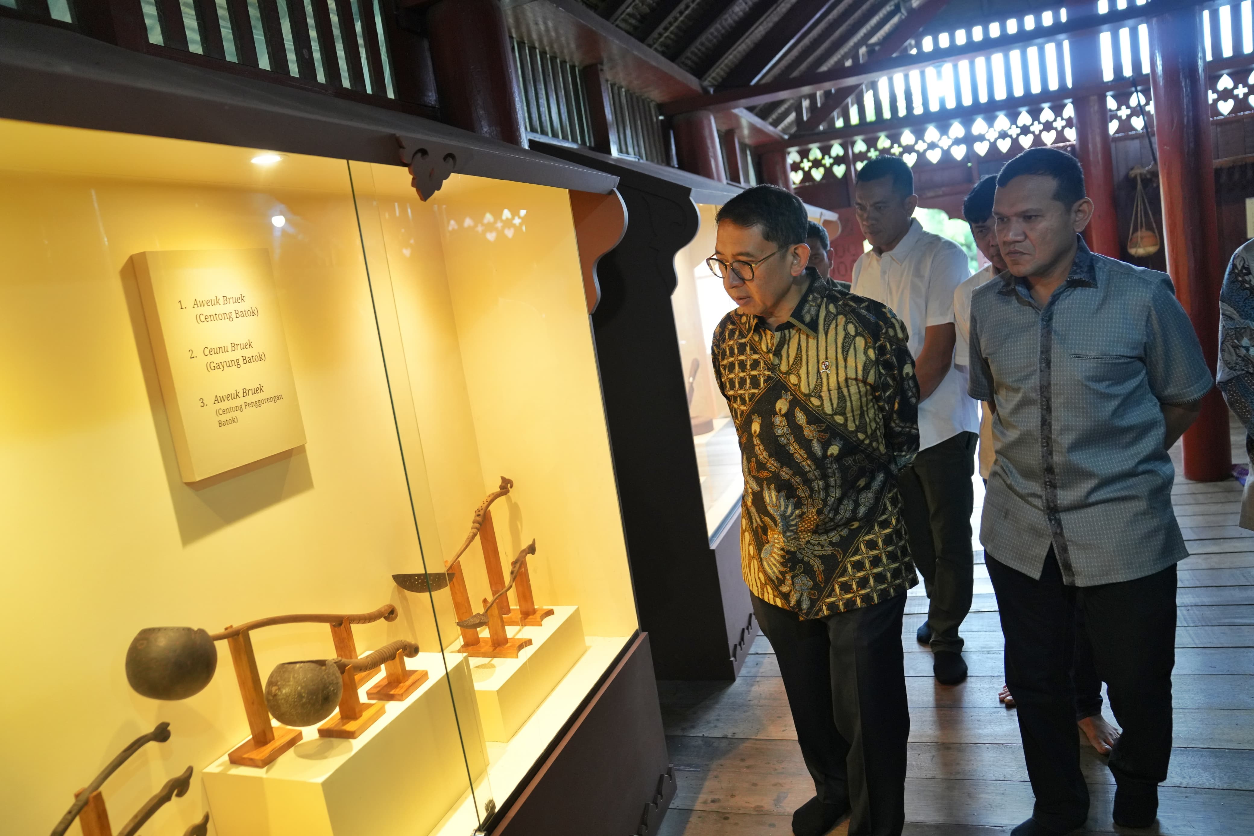 Menteri Kebudayaan Fadli Zon: Aceh Sebagai Pusat Peradaban Islam dan Warisan Budaya UNESCO di Indonesia