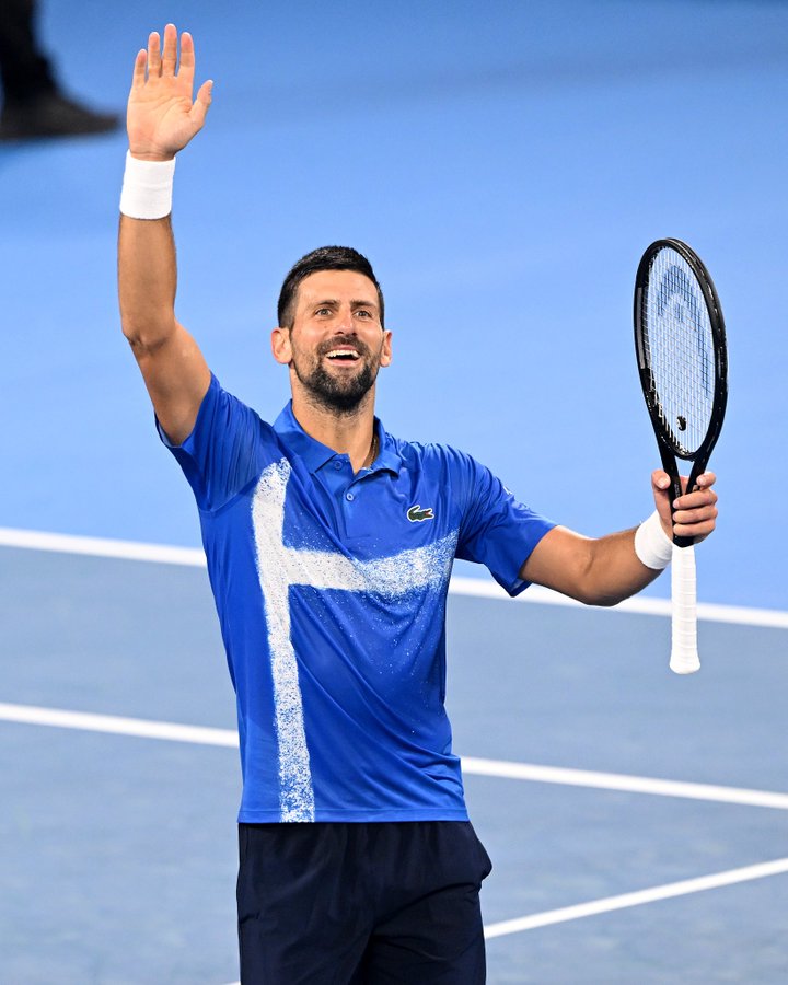 Novak Djokovic Masih Selamat, Sukses Tumbangkan Petenis Muda, Faria Asal Portugal