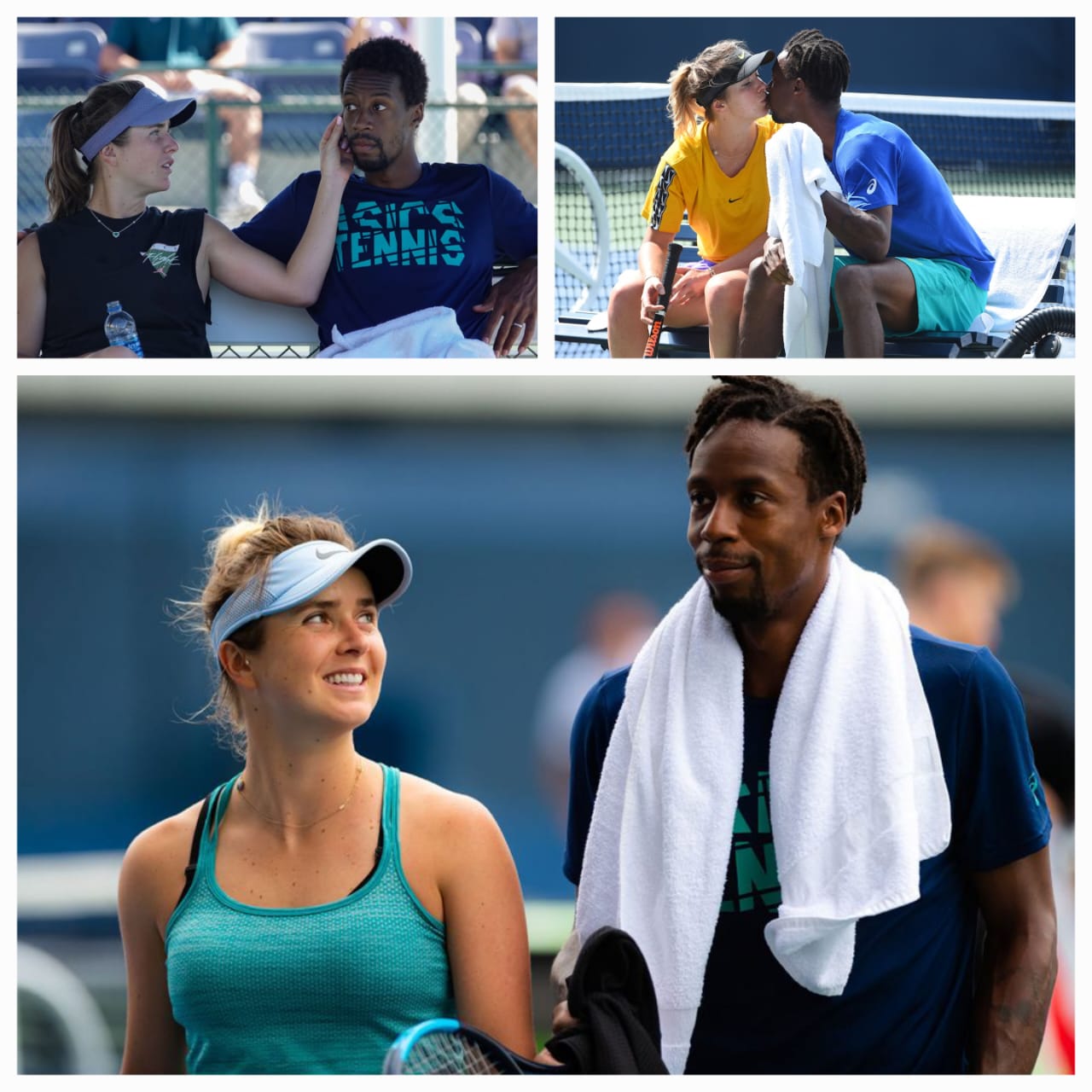 Gael Monfils, Elina Svitolina, Pasangan Suami Istri Sama-Sama Tumbangkan Petenis Peringkat 4 Dunia
