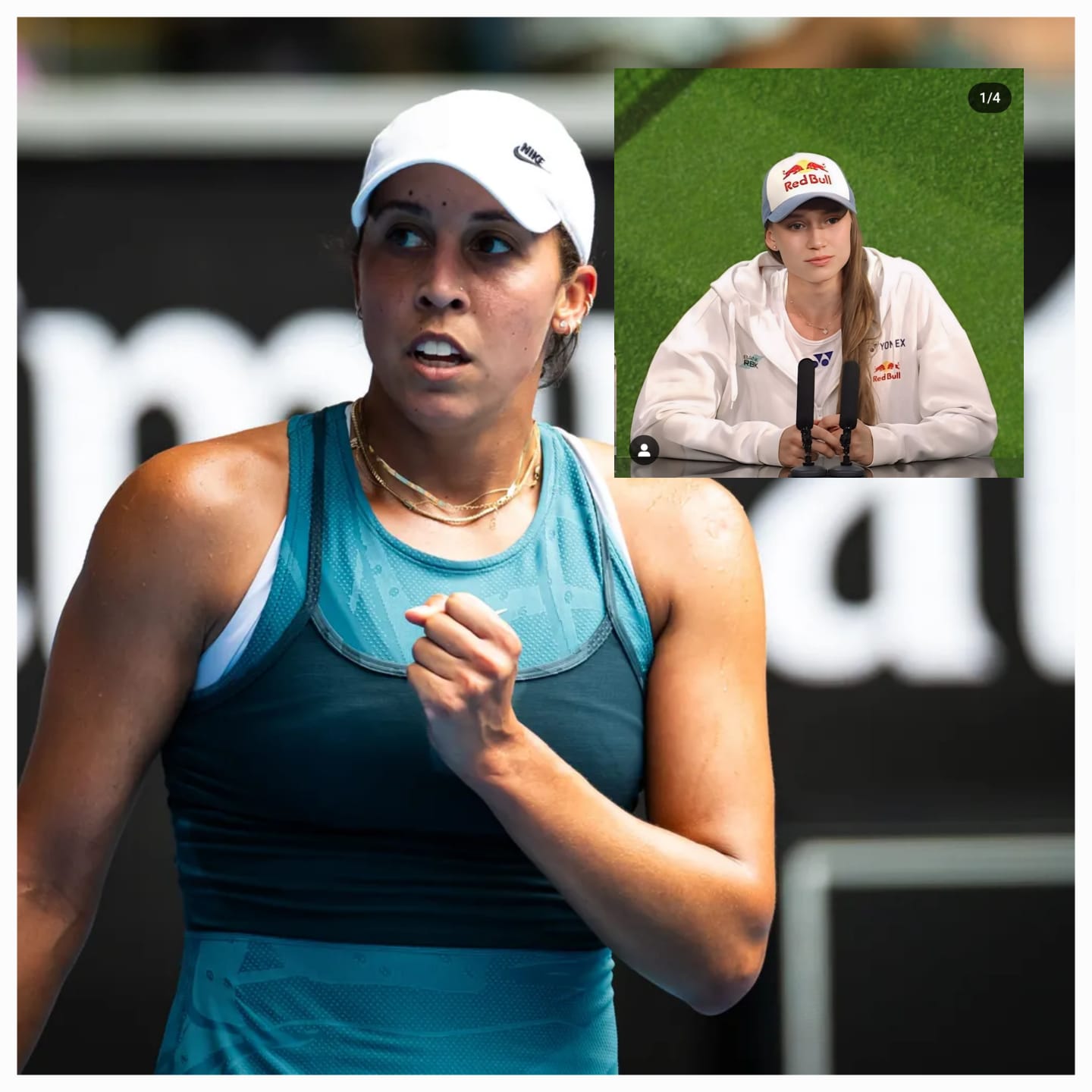 Elena Rybakina Langkahnya Terhenti Dihadang Madison Keys, Svitolina Siap Unjuk Gigi