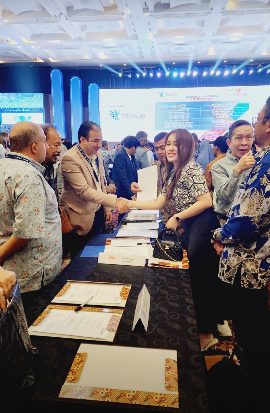 KBRI Kairo Saksikan Realisasi Ekspor Hasil MoU Trade Expo Indonesia (TEI) 2024 Indonesia-Mesir