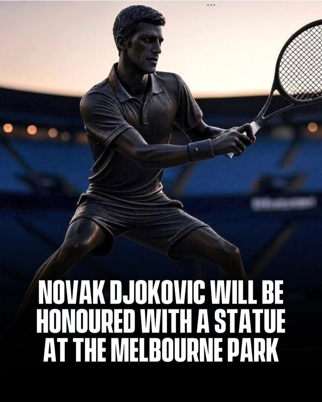 Djokovic Dibuatkan Patung di Melbourne Park: Penghargaan Atas 10 Grand Slam di Australia Open