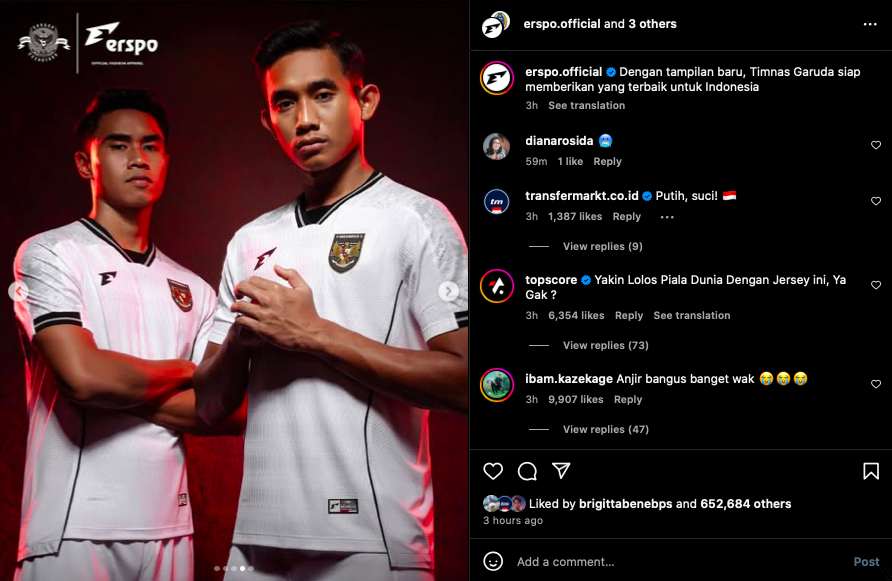 Jersey Away Timnas Indonesia Resmi Dirilis, Sandy Walsh: Punya Kelas Tersendiri!