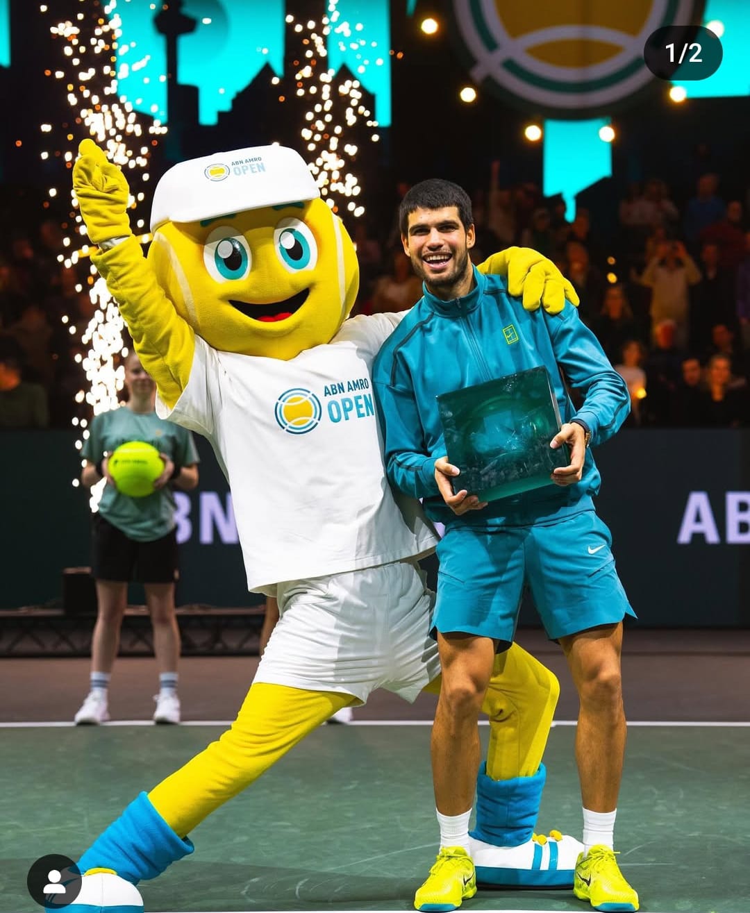 Alcaraz Juara ABN AMRO open Kantongi Uang 7,2 Miliar, de Minaur Bawa 3,8 M
