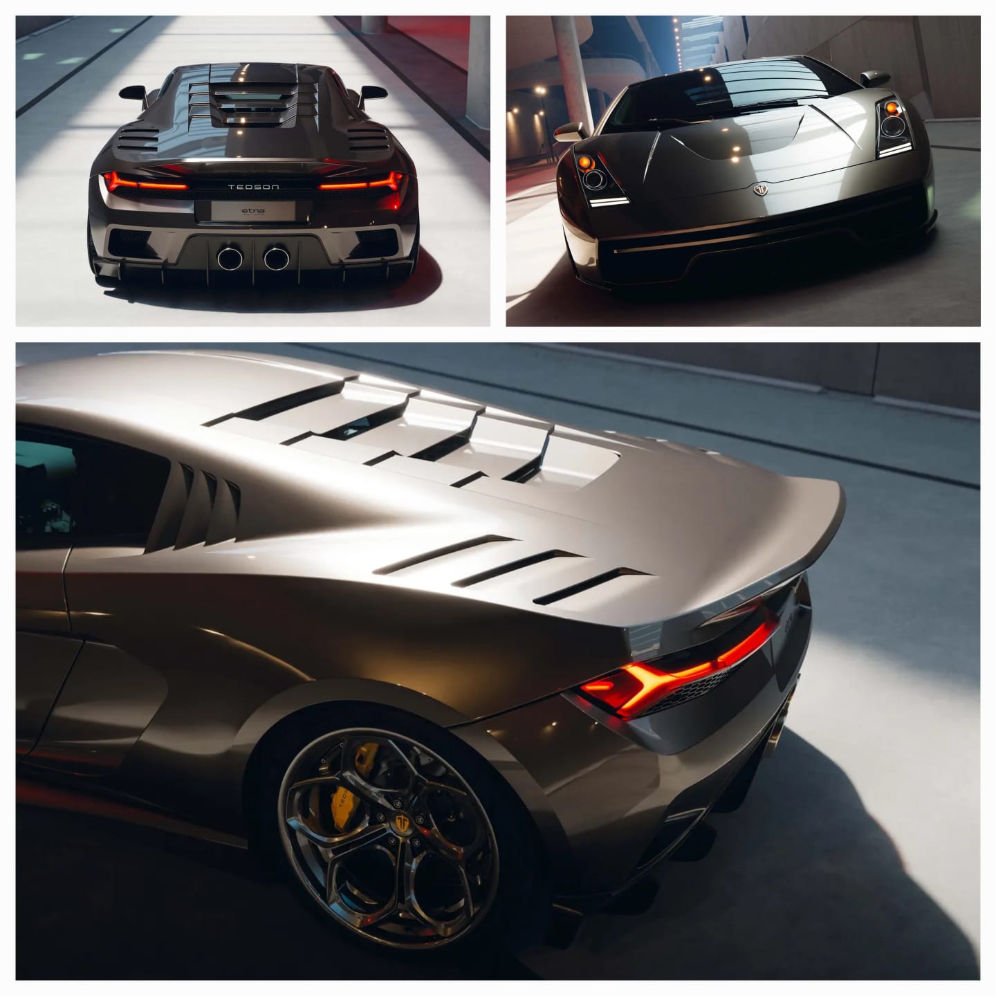 Mobil 12,5 M:Tedson Motors ‘Etna’  Gallardo Restomod 600bhp Yang Cantiknya Tak Ada Lawan