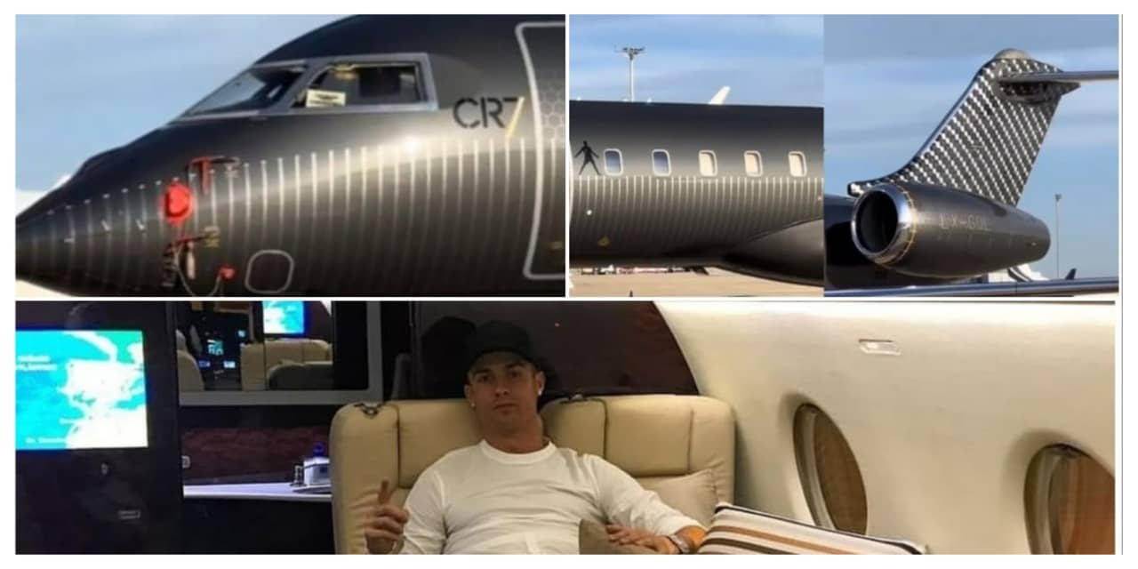 Hemmm, Private Jet CR7 Pun Harganya Rp1,1 Triliun, Apa Saja Kekayaan Lainnya?